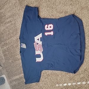 Vintage USA baseball #16 jersey